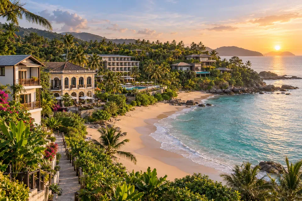 Phuket guesthouse, boutique hotel, family resort, and villas near the coast